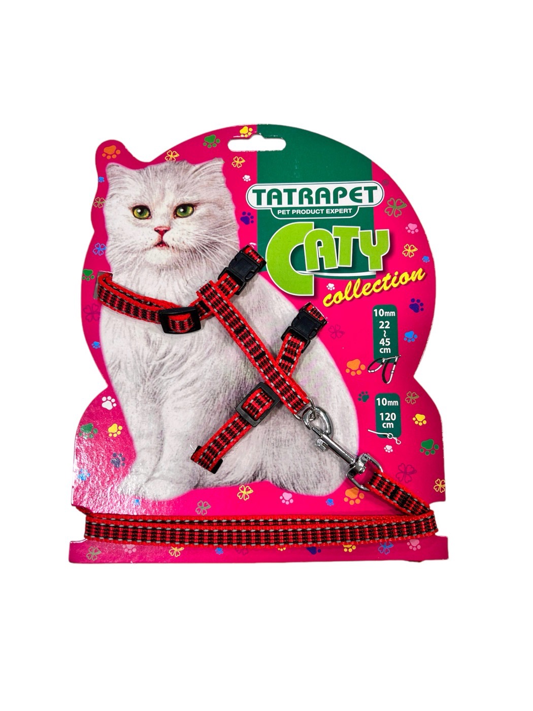 Tatrapet Σαμαράκι Γάτας Red 10mm 22-45cm